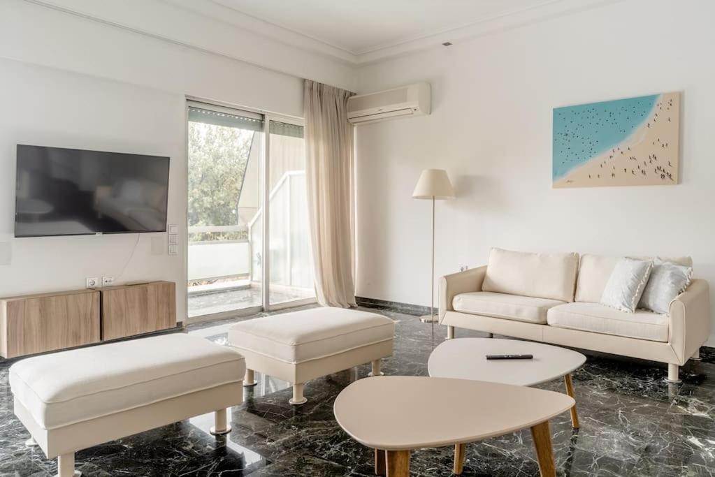 Elegant 2Bd Evelpidon Apartment Atenas Exterior foto